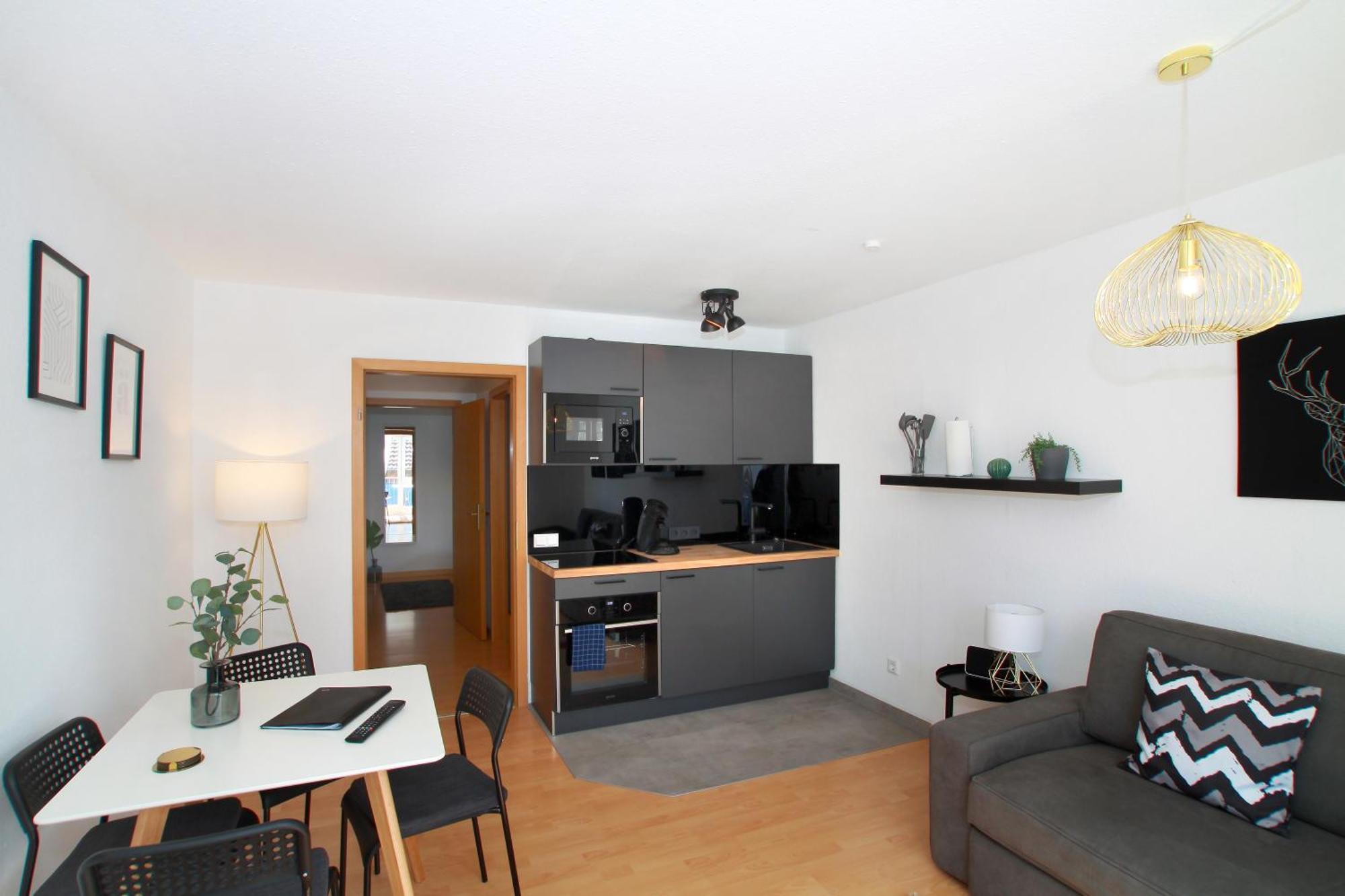 Ferienwohnung Mila Naehe Messe In FDH Zewnętrze zdjęcie