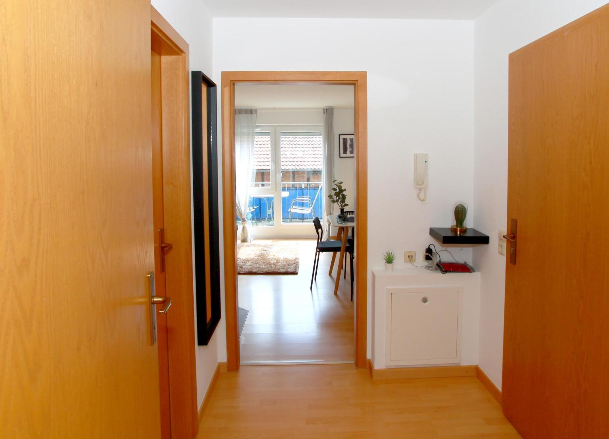 Ferienwohnung Mila Naehe Messe In FDH Zewnętrze zdjęcie